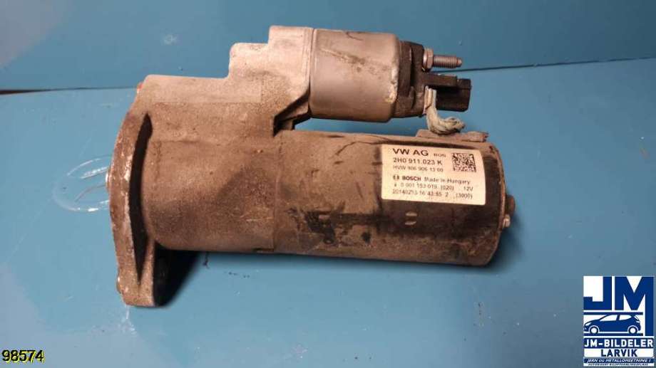 Starter diesel til VW Amarok 2010-2016 (Type I, Fase 1) (VOLKSWAGEN||0 001 153 019)