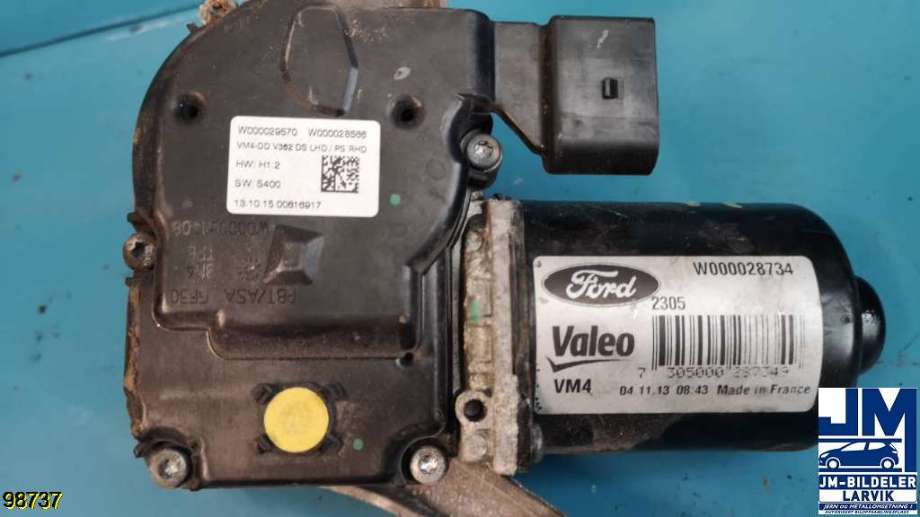 Viskermotor frontrute til Ford Transit Custom 2013-2023 (Type I)  (FORD||BK21-17501-AD)