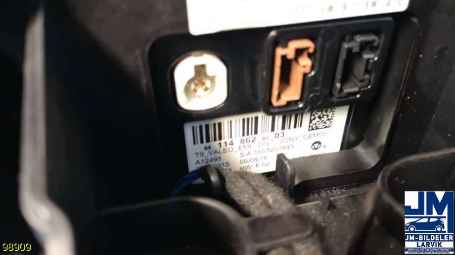 Bilstereo navigasjon til Citroën C4, Cactus 2014-2017 (Fase 1)  (CITROEN|98176129ZD00|)