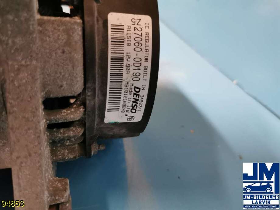 Dynamo til Toyota Auris 2007-2010 (Type I, Fase 1)  (TOYOTA|27060-OD190|270600D190|)
