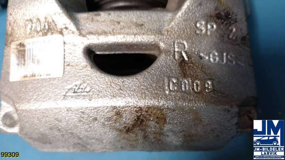 Bremsecaliper høyre foran til Opel Mokka E 2020-->> (Type II) (OPEL|77FB13052009|)
