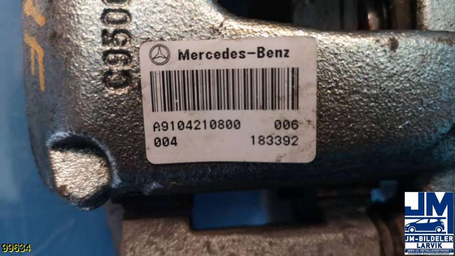 Bremsecaliper venstre foran til Annet Bobil Hymer 0-->>  (MERCEDES/HYMER|A9104210800|)