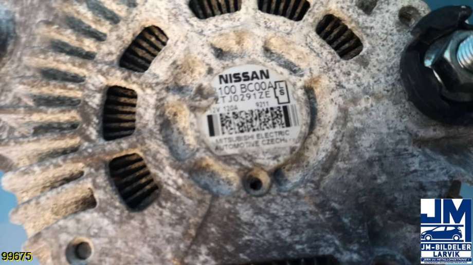 Dynamo til Nissan Qashqai 2007-2010 (Type I, Fase 1) (NISSAN|2TJ0291ZE||23100BC00A)
