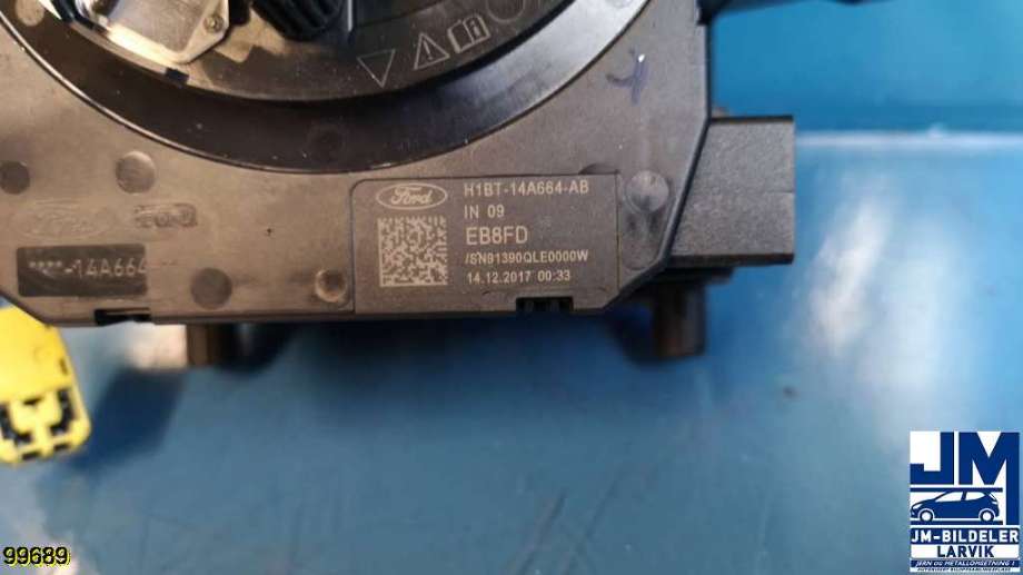 Airbag slepering til Ford Fiesta 2017-->> (Type VII) (FORD||H1BT14AA664AB|H1BT3F944BG)
