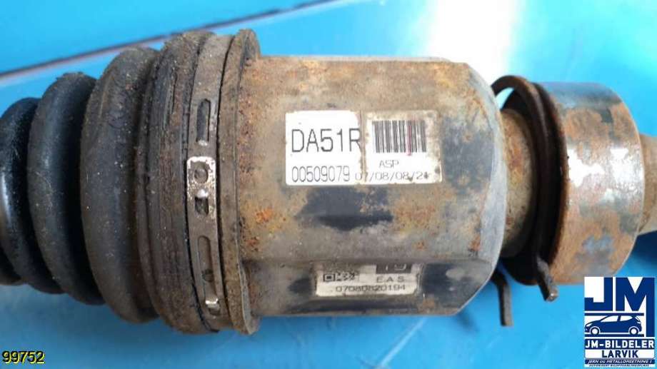 Drivaksel høyre foran til Toyota RAV4 2006-2009 (Type III, Fase 1)  (TOYOTA|DA51R||00509079)