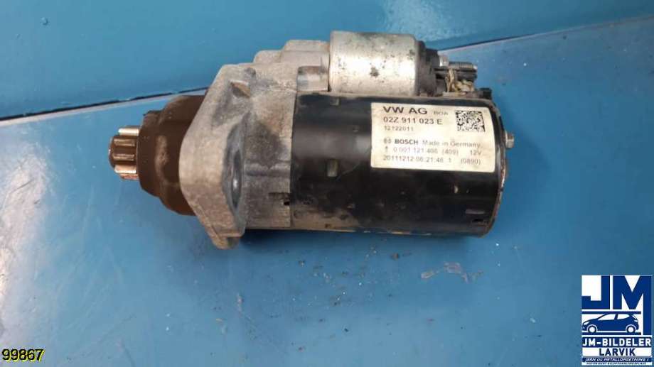 Starter til VW Golf VI, 2008-2012  (VOLKSWAGEN|02Z911023E)