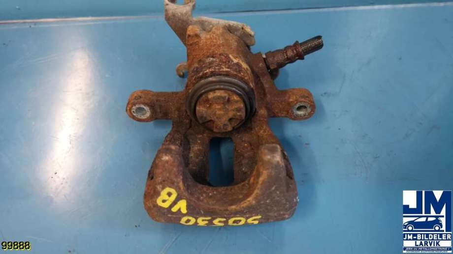 Bremsecaliper venstre bak til Mitsubishi Colt 2009-2013 (Type VII, Fase 2) (MITSUBISHI|4605A073|)