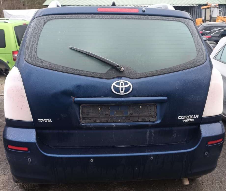 Toyota Verso 2004-2009 (Type II) , Motorkode: 3ZZ-FE, Girkassekode: 