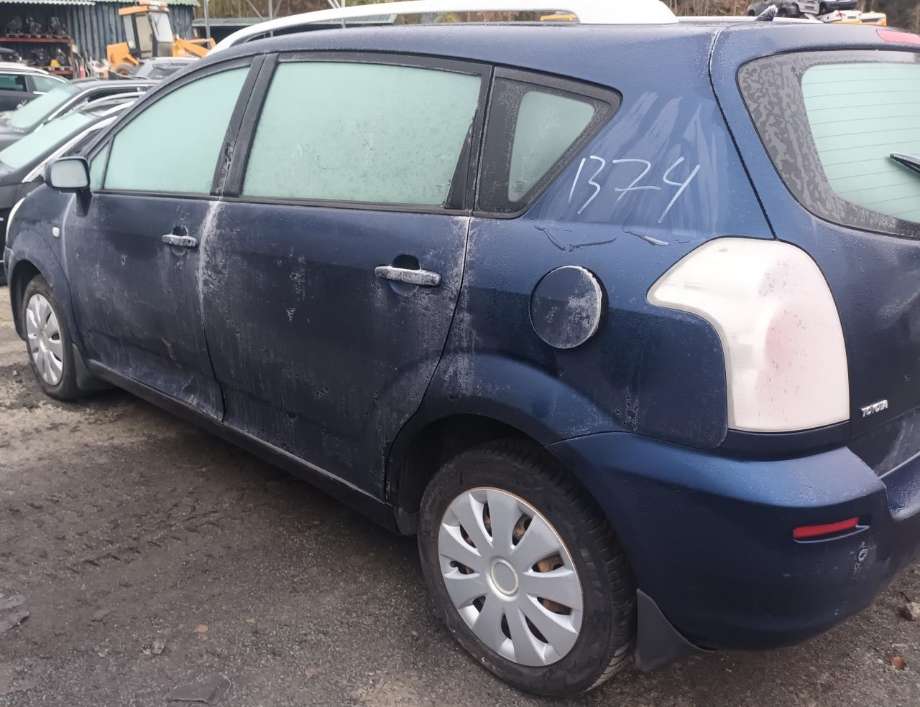 Toyota Verso 2004-2009 (Type II) , Motorkode: 3ZZ-FE, Girkassekode: 