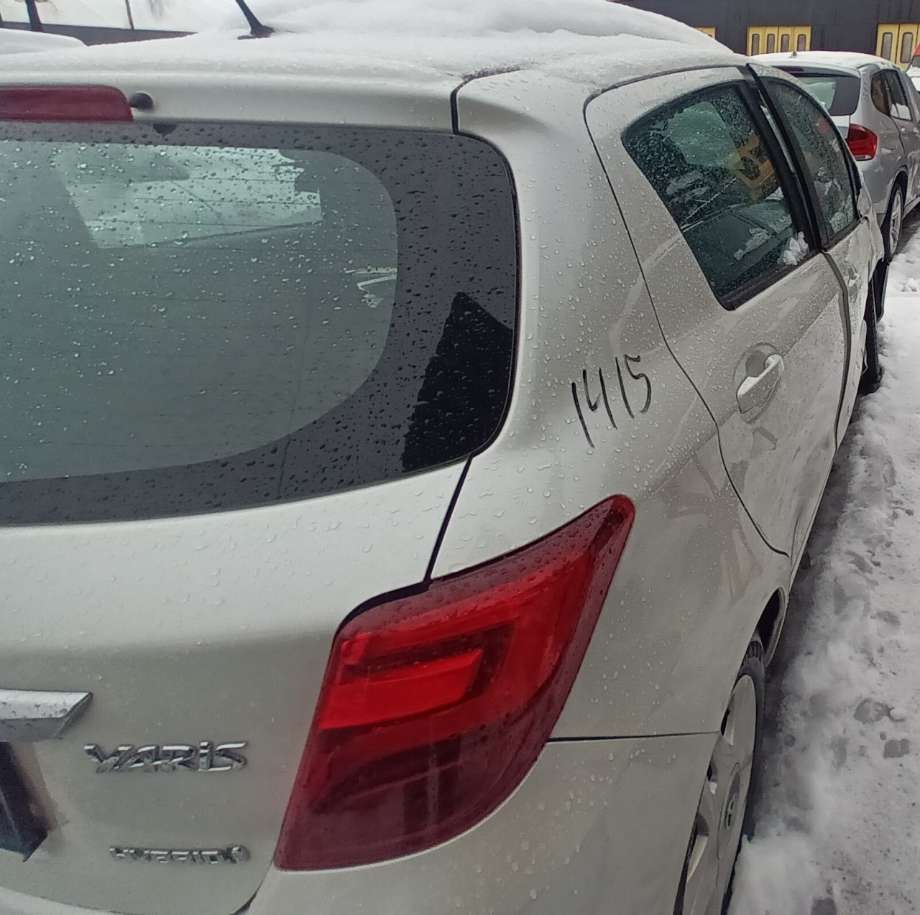 Toyota Yaris 2014-2020 (Type III, Fase 2) delebil , Motorkode: 1NZ-FXE, Girkassekode: