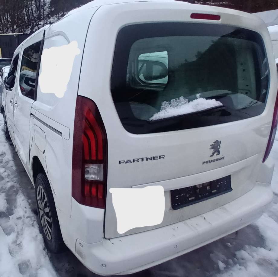 Peugeot Partner 2019-->> (Type III) delebil , Motorkode: YH01, Girkassekode: