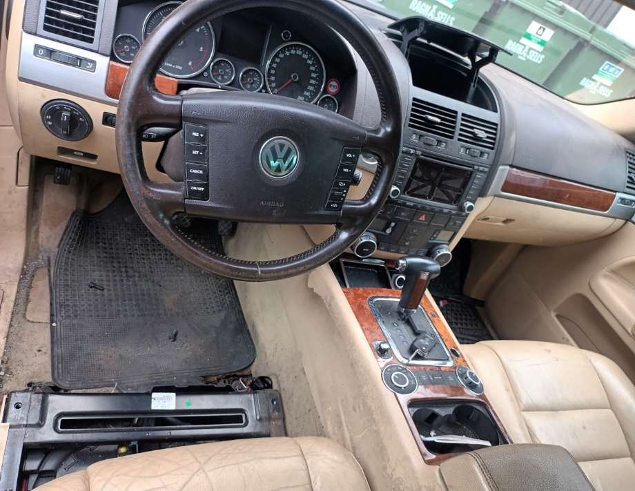 VW Touareg 2003-2007 (Type I, Fase 1) delebil , Motorkode: BAC, Girkassekode: GZH