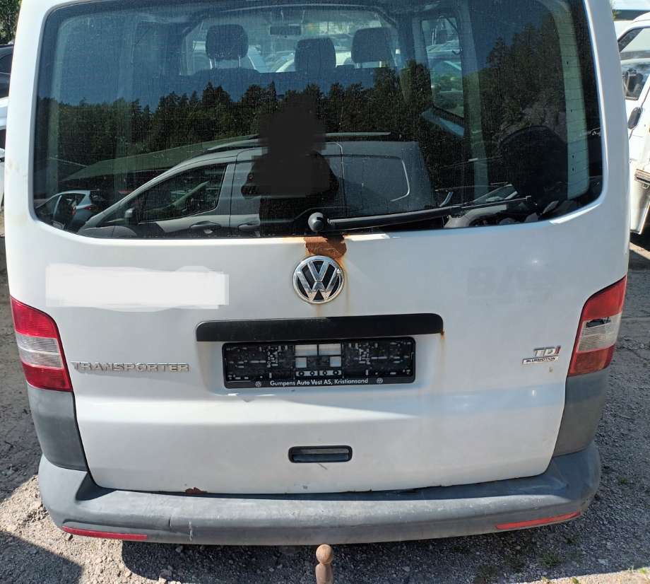 VW Transporter / Caravelle 2009-2015 (Fase 2) (T5) delebil , Motorkode: CAA, Girkassekode: 