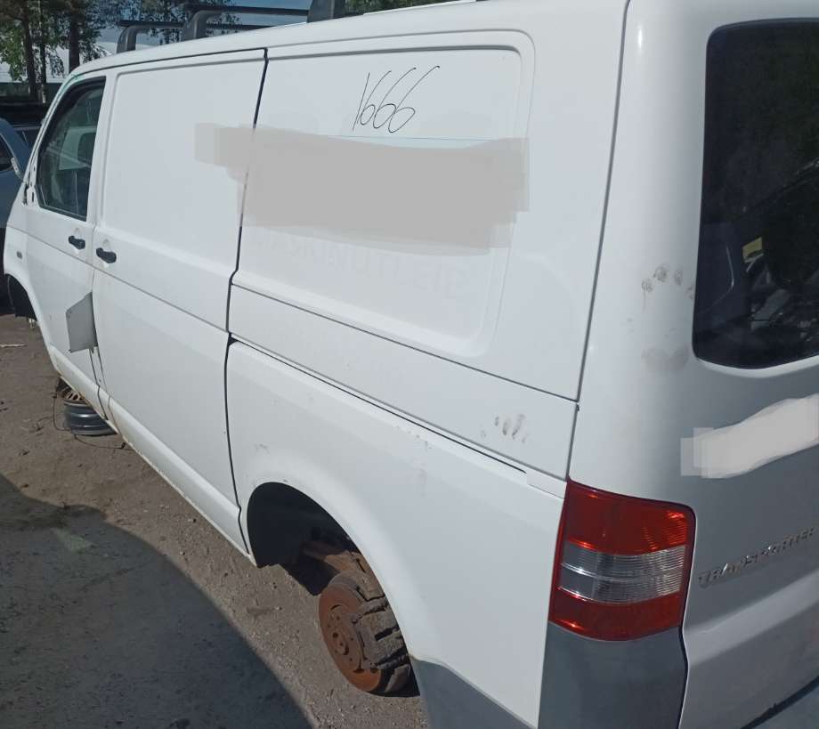 VW Transporter / Caravelle 2009-2015 (Fase 2) (T5) delebil , Motorkode: CAA, Girkassekode: 