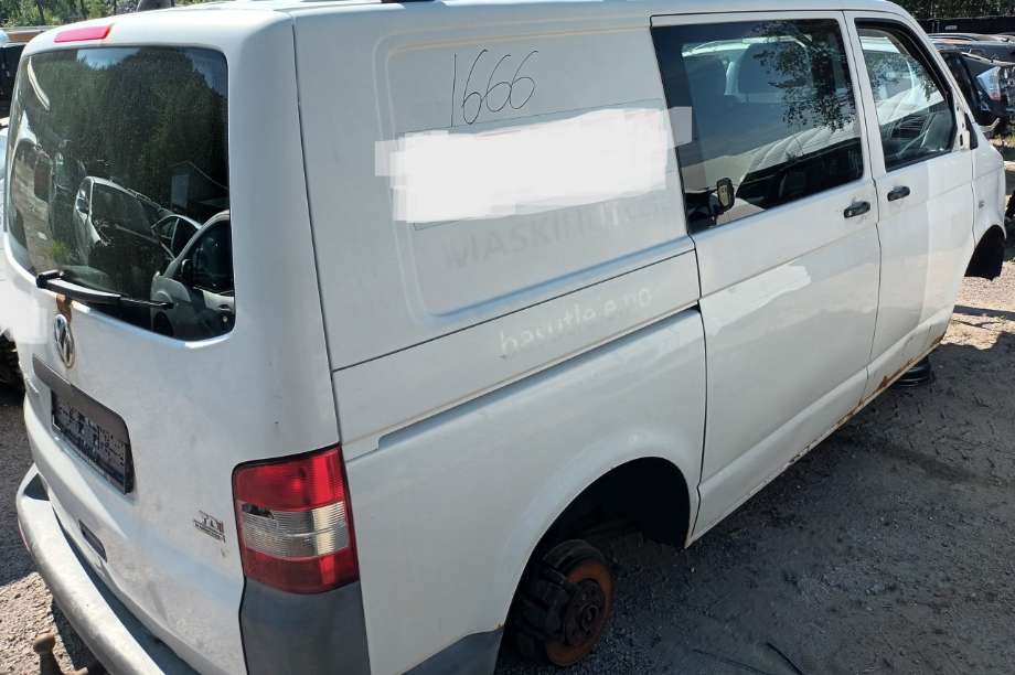 VW Transporter / Caravelle 2009-2015 (Fase 2) (T5) delebil , Motorkode: CAA, Girkassekode: 