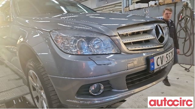 Mercedes C-Klasse 2007-2011 (Fase 1) (W204) (W204), Motorkode: OM646.811, Girkassekode: 