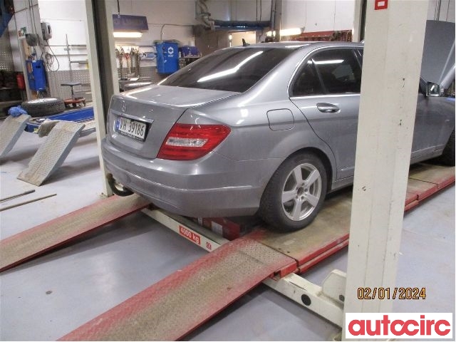 Mercedes C-Klasse 2011-2014 (Fase 2) (W204) (W204), Motorkode: OM651.913, Girkassekode: 