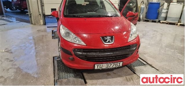 Peugeot 207 2006-2012 , Motorkode: KFU, Girkassekode: 