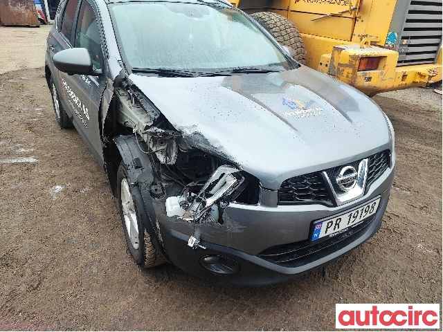 Nissan Qashqai 2010-2014 (Type I, Fase 2) , Motorkode: K9K, Girkassekode: 