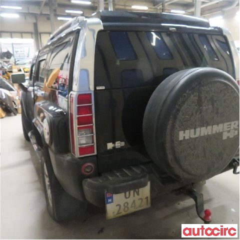 Hummer H3 2005-2010 , Motorkode: 6, Girkassekode: 