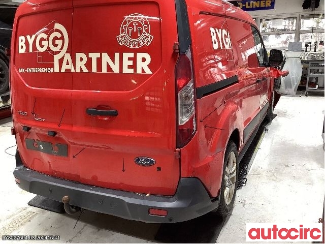 Ford Transit Connect 2013-2018 Type II, Fase 1 , Motorkode: XVGA;XXGA, Girkassekode: 