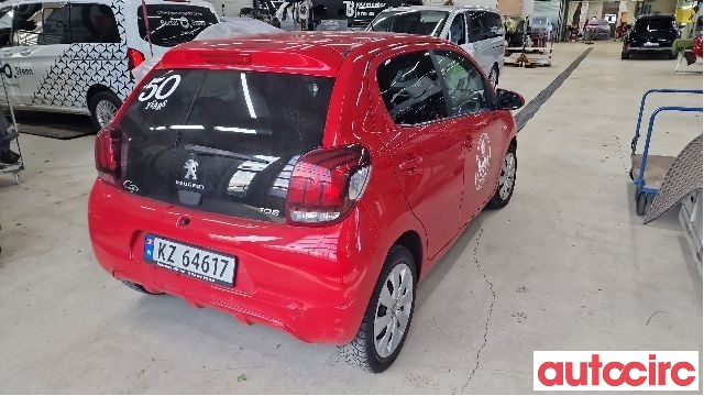 Peugeot 108 2014-->> , Motorkode: CFB, Girkassekode: 