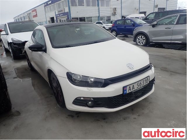 VW Scirocco 2008-2013 , Motorkode: CAVD, Girkassekode: 