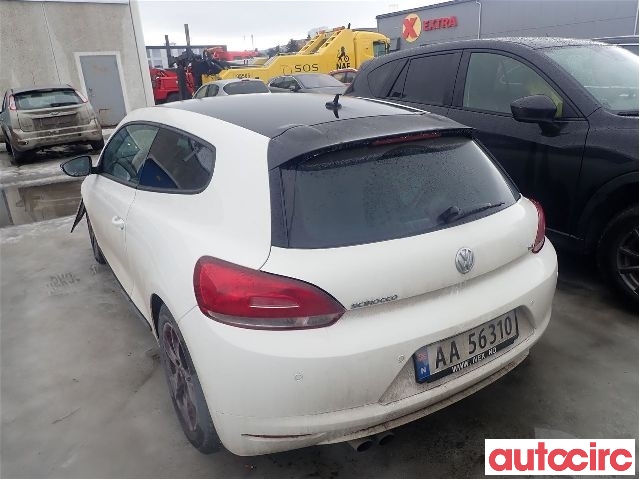 VW Scirocco 2008-2013 , Motorkode: CAVD, Girkassekode: 