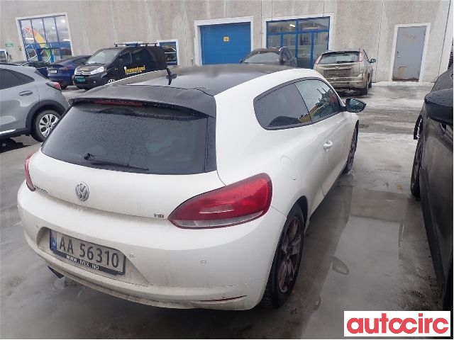 VW Scirocco 2008-2013 , Motorkode: CAVD, Girkassekode: 