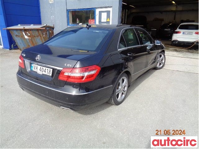 Mercedes E-Klasse 2009-2013 (Fase 1) (W212) (W212), Motorkode: OM651.924, Girkassekode: 