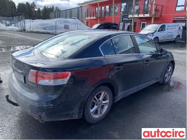 Toyota Avensis 2009-2015 (Type III, Fase 1) , Motorkode: 1ZR-FAE, Girkassekode: 