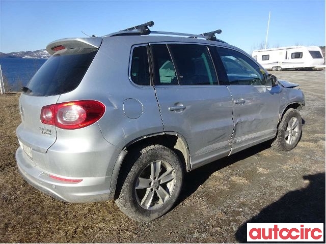 VW Tiguan 2007-2011 (Type I, Fase 1) , Motorkode: CFFB, Girkassekode: 