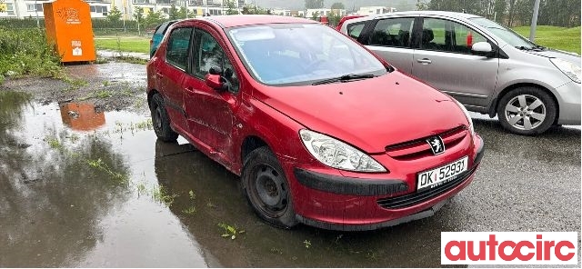 Peugeot 307 2001-2004 (Fase 1) , Motorkode: NFU, Girkassekode: 