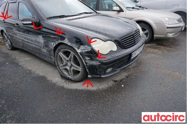 Mercedes C-Klasse 2000-2004 (Fase 1) (W203) (W203), Motorkode: M112.961, Girkassekode: 