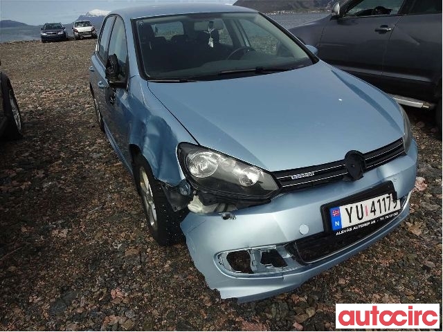 VW Golf VI 2008-2012 , Motorkode: CAYC, Girkassekode: