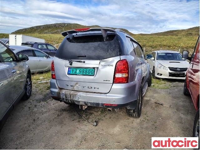 SsangYong Rexton 2007-2013 (Y250) (Y250), Motorkode: D27R-056;D27R-352, Girkassekode: 