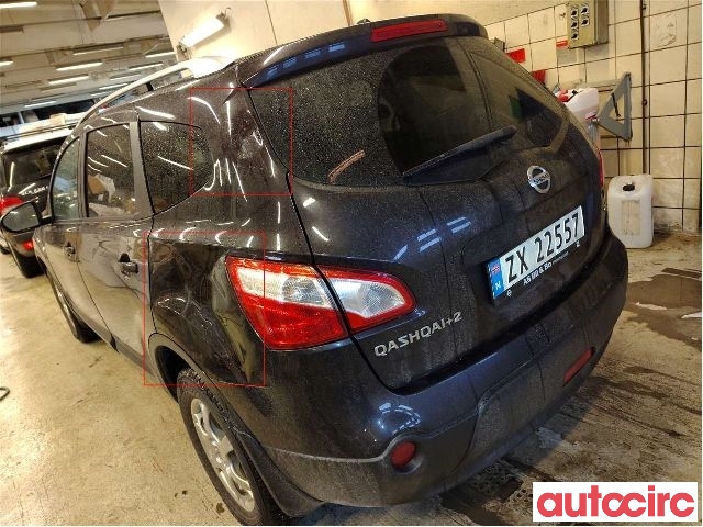 Nissan Qashqai 2010-2014 (Type I, Fase 2) , Motorkode: K9K, Girkassekode: