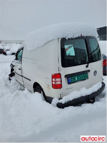 VW Caddy 2010-2015 (Type III, Fase 2) , Motorkode: CAYE, Girkassekode: 