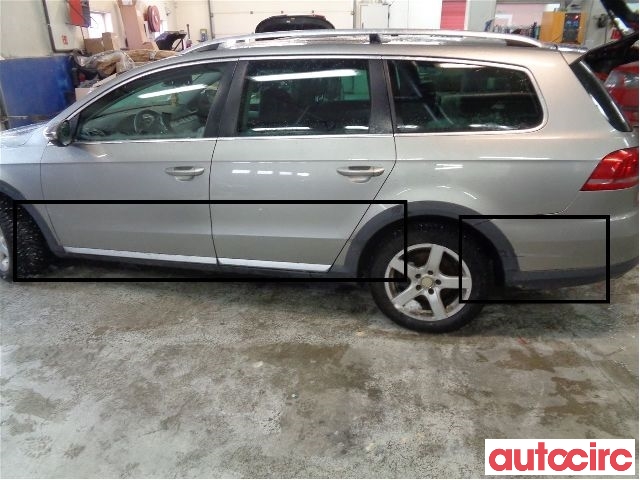 VW Passat 2011-2015 (B7) (B7), Motorkode: CFFB, Girkassekode: 