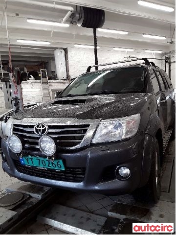 Toyota Hilux 2012-2016 , Motorkode: 1KD-FTV, Girkassekode: 