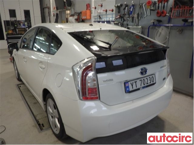 Toyota Prius +7 2012-2020 (Type III) (stasjonsvogn) (stasjonsvogn), Motorkode: 2ZR-FXE, Girkassekode: 