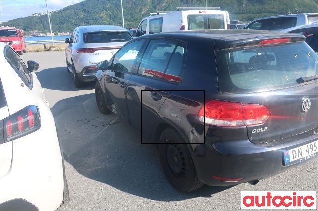 VW Golf VI 2008-2012 , Motorkode: CAYC, Girkassekode: