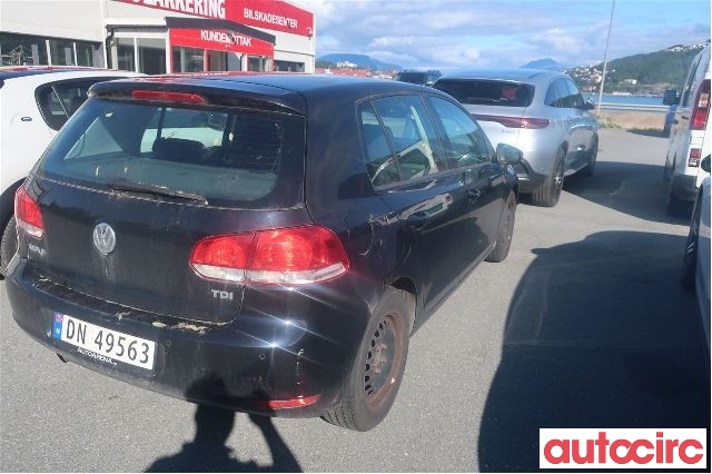 VW Golf VI 2008-2012 , Motorkode: CAYC, Girkassekode: