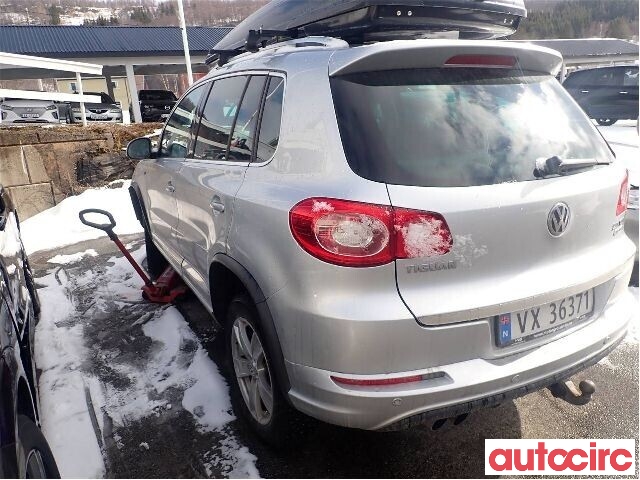VW Tiguan 2011-2016 (Type I, Fase 2) , Motorkode: CFFB, Girkassekode: 