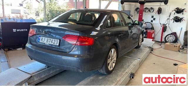 Audi A4 2007-2014 (Type IV) (B8) (B8), Motorkode: CAGA, Girkassekode: 