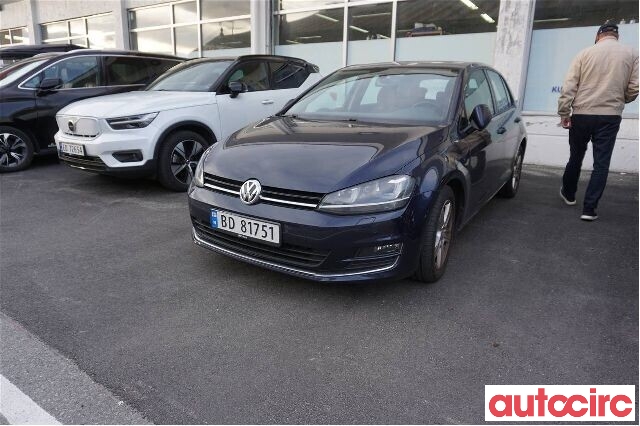 VW Golf VII 2012-2017 (Fase 1) , Motorkode: CRBC, Girkassekode: 