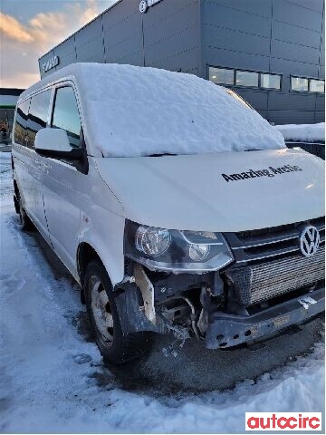 VW Transporter / Caravelle 2009-2015 (Fase 2) (T5) delebil , Motorkode: CFCA, Girkassekode: 