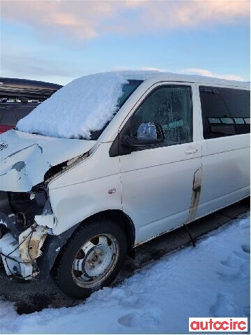 VW Transporter / Caravelle 2009-2015 (Fase 2) (T5) delebil , Motorkode: CFCA, Girkassekode: 
