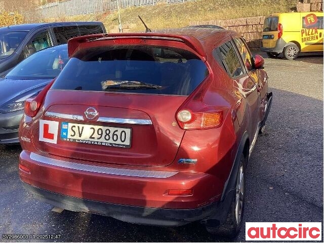 Nissan Juke 2010-2014 (Fase 1) , Motorkode: K9K, Girkassekode: 