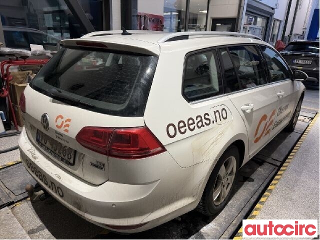 VW Golf VII 2012-2017 (Fase 1) , Motorkode: CXXB, Girkassekode: 